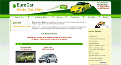 Desktop Screenshot of cretecarhire-eurocar.co.uk